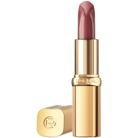 L'Oreal Color Riche Nude Of Worth Satin Barra de labios hidratante con aceite acabado satinado suave y protegido