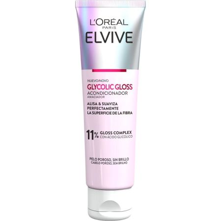 Elvive Glycolic Gloss Acondicionador Acondicionador repara y sella brillo radiante y duradero con ácido glicólico 200 ml