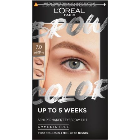 L'Oreal Brow Color Semi-Permanent Eyebrow Tint Tinte de cejas para un acabado natural perfecto y definido durante 5 semanas