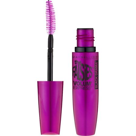 Maybelline The Falsies Volum Express Máscara de pestañas con pro-keratina para hacerlas visiblemente más densas voluminosas y largas