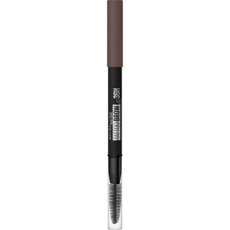 Maybelline Tattoo Brow Pigment Pencil Lápiz de cejas con cepillo para conseguir unas cejas rellenas y naturales hasta 36 horas de duración