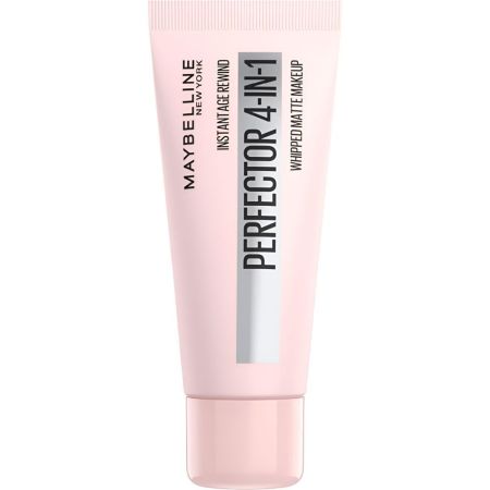 Maybelline Perfector 4-In-1 Whipped Matte Makeup Maquillaje perfeccionador borra poros corrige imperfecciones unifica el tono de la piel y matifica