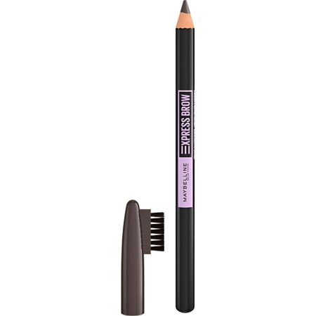 Maybelline Express Brow Lápiz de cejas con cepillo difumina y peina para acabado natural y súper fácil