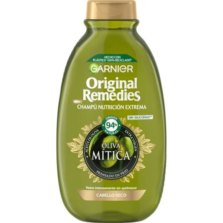 Original Remedies Oliva Mítica Champú Nutrición Extrema Champú nutre intensamente suavizando y reparando para cabello reseco y sensibilizado 300 ml