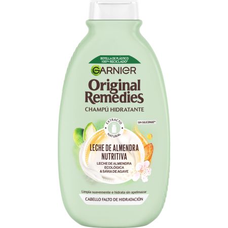 Original Remedies Leche De Almendra Nutritiva Champú Hidratante Champú nutritivo para un cabello falto de hidratación 300 ml