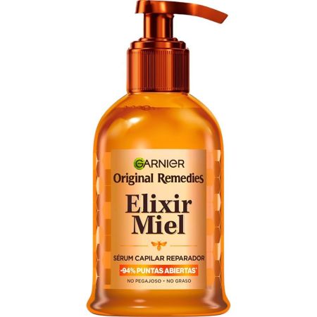 Original Remedies Elixir Miel Sérum Capilar Reparador Sérum nutritivo repara y fortalece las puntas abiertas 115 ml