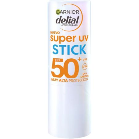 Delial Super Uv Stick Vitamina E Spf 50+ Protector solar resistente al agua no pegajoso ni graso ofrece hidratación intensa y efecto antioxidante