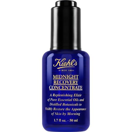 Kiehl'S Midnight Recovery Concentrate Sérum de noche con aceites esenciales repara reduciendo arrrugas y aumentando luminosidad