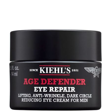 Kiehl'S Age Defender Eye Repair Eye Cream For Men Contorno de ojos de textura ligera y rápida absorción ofrece efecto lifting y reafirmante 14 ml