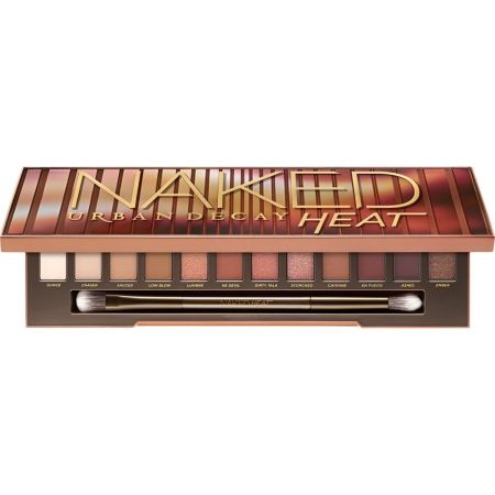 Urban Decay Naked Heat Paleta de sombras de ojos vegana ayuda a crear looks de forma fácil y limpia 12 tonos