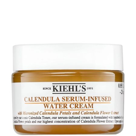 Kiehl'S Calendula Serum-Infused Water Cream Crema multibeneficios ofrece explosión de hidratación calmante para una piel fresca y radiante