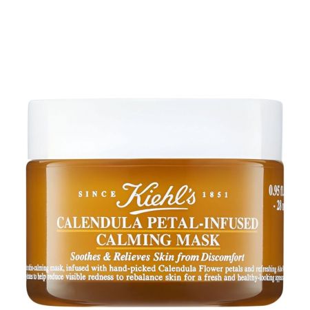 Kiehl'S Calendula Petal-Infused Calming Mask Mascarilla facial hidratante y calmante reduce sequedad y enrojecimiento para sensación refrescante