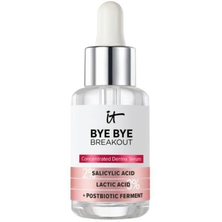 It Cosmetics Bye Bye Breakout Concentrated Derma Serum Sérum antiacné iluminador corrigue y previene marcas para piel suave y saludable 30 ml