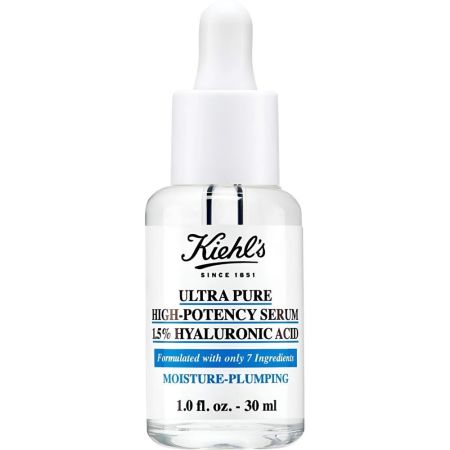 Kiehl'S Ultra Pure High-Potency Serum 1,5% Hyaluronic Acid Sérum repone y retiene la humedad para piel hidratada de aspecto saludable con ácido hialurónico 30 ml