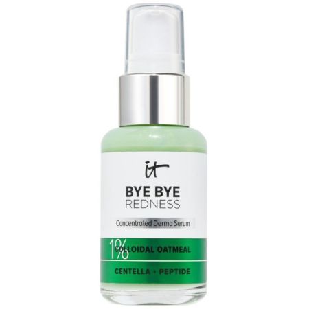 It Cosmetics Bye Bye Redness Concentrated Derma Serum Sérum calmante mejora visiblemente rojeces y fortalece la función de la barrera cutánea 30 ml