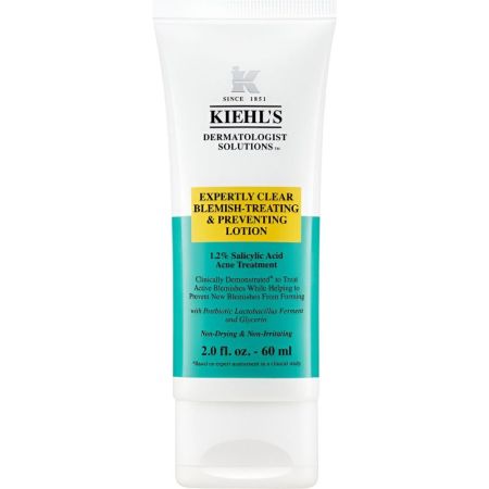 Kiehl'S Expertly Clear Acne-Treating & Preventing Lotion Loción para las pieles con tendencia acnéica previene las imperfecciones sin resecar la piel 60 ml