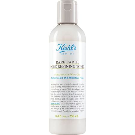 Kiehl'S Rare Earth Pore Refining Tonic Tónico facial bifásico elimina suciedad grasa y toxinas reduciendo el brillo y matificando la piel 250 ml