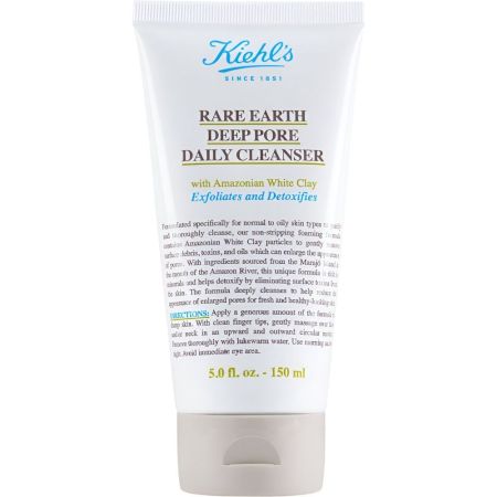 Kiehl'S Rare Earth Deep Pore Daily Cleanser Limpiador facial para poros que purifica y elimina toxinas de la piel