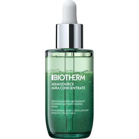 Biotherm Aquasource Aura Concentrate Sérum Hydratant Régénérant Sérum regenerador intenso de máxima hidratación para piel más iluminada y resistente 50 ml