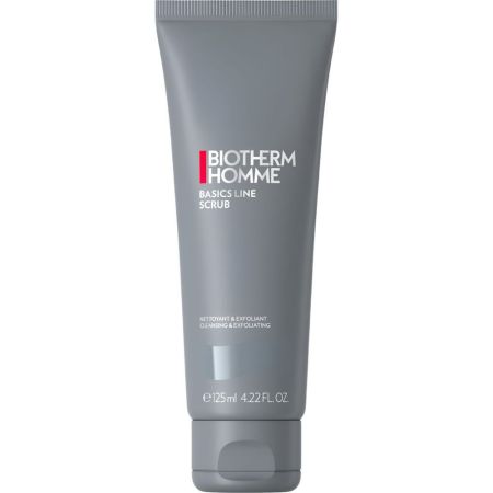 Biotherm Homme Basics Line Scrub Exfoliante facial elimina impurezas y células muertas para piel limpia y suave 100 ml