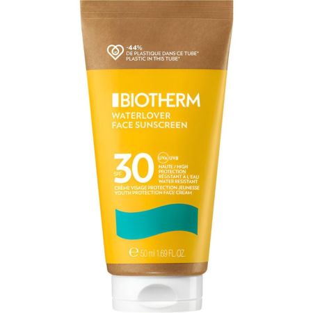 Biotherm Waterlover Face Sunscreen Spf 30 Protector solar antiedad previene y protege arrugas y manchas 50 ml