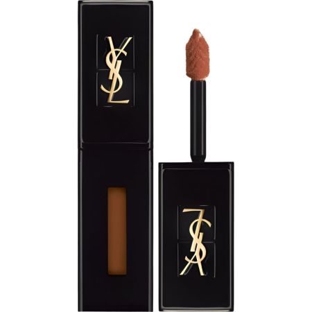 Yves Saint Laurent Vernis À Lèvres Vinyl Cream Brillo de labios de textura crema y alta pigmentación ofrece efecto vinilo de color intenso