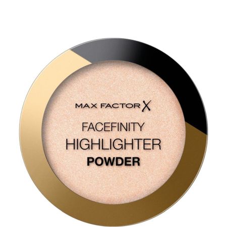 Max Factor Facefinity Highlighter Powder Polvos compactos iluminadores ultraligeros camuflan poros para acabado profesional