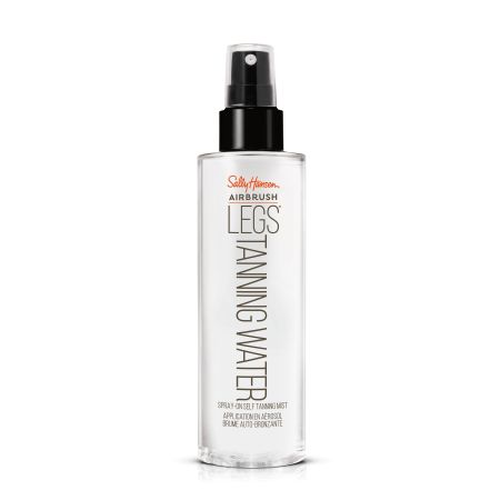 Sally Hansen Airbrush Legs Tanning Water Spray-On Self Tanning  Mist Autobronceador corporal transparente para un tono uniforme natural y brillante 200 ml