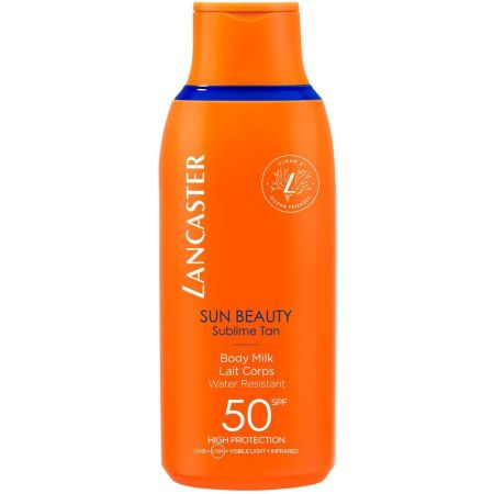 Lancaster Sun Beauty Body Milk Spf 50 Leche solar corporal ayuda a reparar la piel de los daños provocados por el sol 175 ml