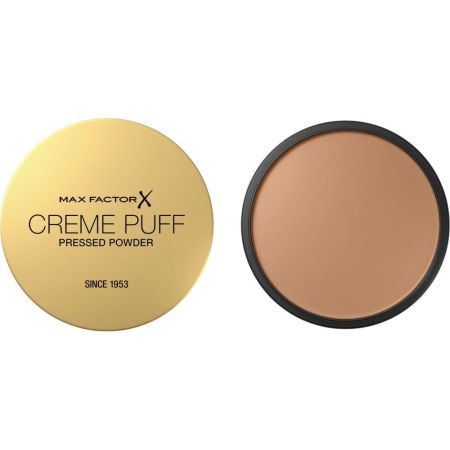 Max Factor Creme Puff Pressed Powder Polvos compactos con esponja acabado mate y aterciopelado