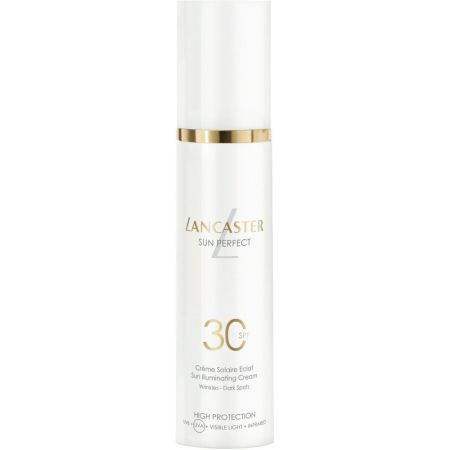 Lancaster Sun Perfect Crème Solaire Eclat Spf 30 Crema solar facial iluminadora antiedad 50 ml