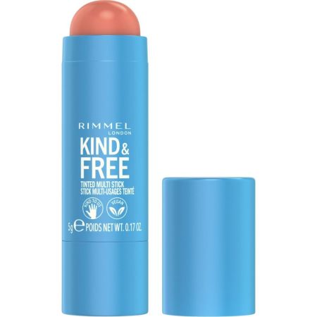 Rimmel London Kind & Free Tinted Multi Stick Colorete en barra multifuncional vegano y sostenible