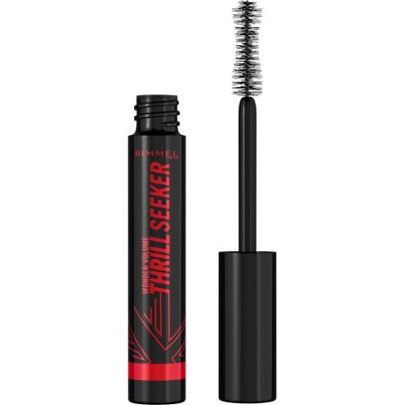 Rimmel London Wonder'Volume Thrill Seeker Pitch Máscara de pestañas definición máxima longitud extrema