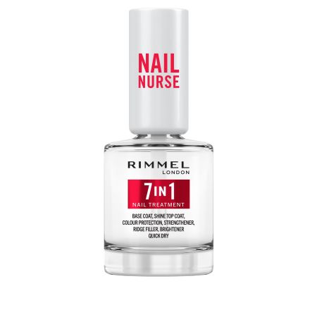 Rimmel London Nail Nurse 7 In 1 Nail Treatment Tratamiento base y superior rellena grietas y suaviza imperfecciones