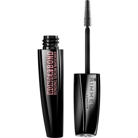 Rimmel London Wonder' Bond Bonding Serum Mascara Máscara de pestañas alargadora y revitalizante con tratamiento para acabado de infarto