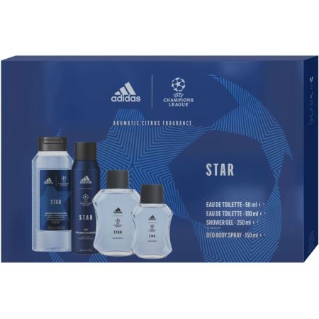 Adidas Uefa Star Estuche Eau de toilette para hombre 100 ml