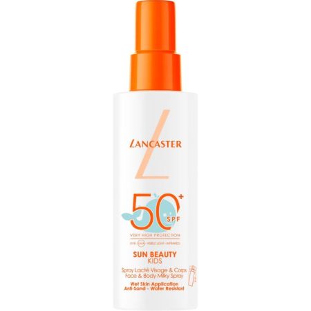 Lancaster Sun Sensitive Wet Skin Application Spf 50+ Protector solar infantil gracias a su fórmula delicada y cuidadosa 150 ml