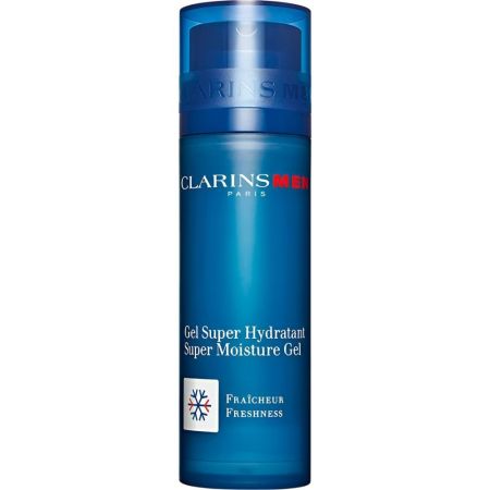 Clarins Men Gel Super Hydratant Gel facial superhidratante sensación confort  50 ml