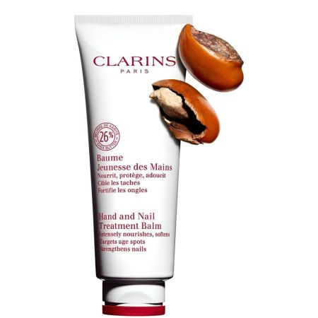 Clarins Baume Jeunesse Des Mains Crema de manos nutritiva y ultraconfortable rica en manteca de karité bio 100 ml