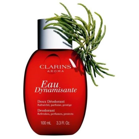 Clarins Eau Dynamisante Doux Déodorant Spray Desodorante perfumado suave 100 ml