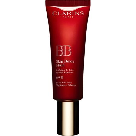 Clarins Bb Skin Detox Fluid Spf 25 Crema hidratante con color devuelve la luminosidad a la piel