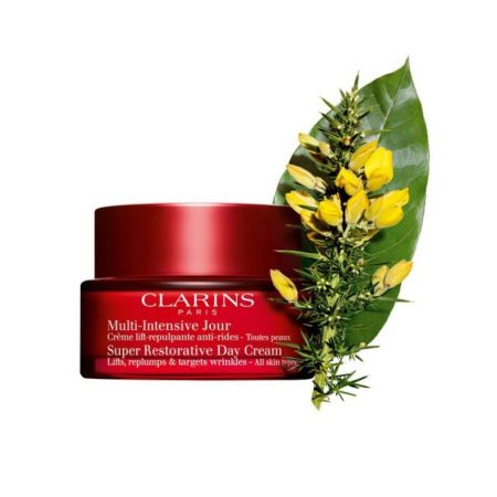 Clarins Multi-Intensive Todo Tipo De Piel Crema de día hidratante reafirmante y antiarrugas piel más flexible rellenada y confortable al instante 50 ml