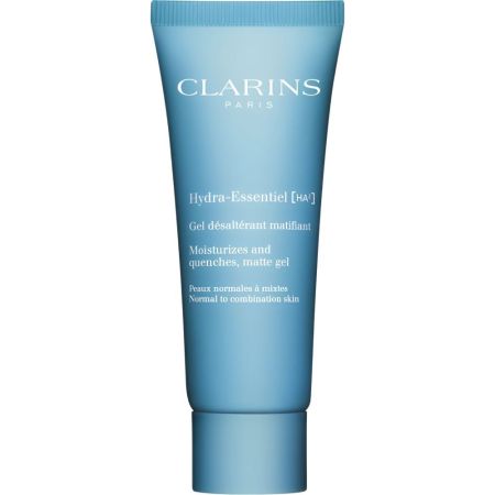 Clarins Hydra Essentiel Gel Désaltérant Matifiant Crema de textura fresca y matificante hidrata intensamente y rellena con ácido hialurónico 75 ml