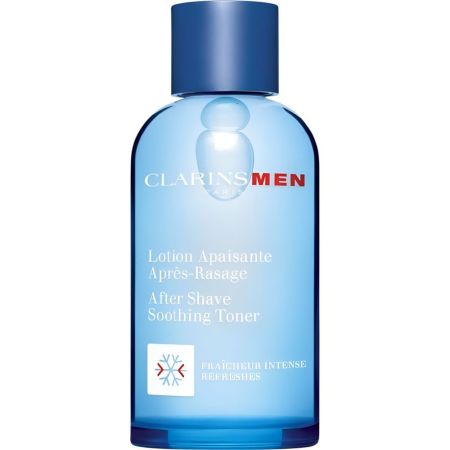 Clarins Men Lotion Apaisante After Shave Toner After shave no graso ni pegajoso reconfortante  energiza calma e hidrata la piel 100 ml