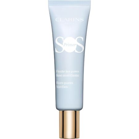 Clarins Sos Primer Floute Les Pores Prebase de maquillaje matificante prepara hidrata y ofrece luminosidad 24 horas 30 ml