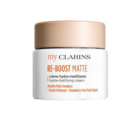 Clarins My Clarins Re-Boost Matte Crème Hydra-Matifiante Crema de día hidratante efecto mate inmediato reduce de forma visible y duradera los brillos 50 ml