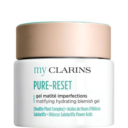 Clarins My Clarins Pure-Reset Gel Matité Imperfections Gel matificante reduce visiblemente brillos y combate imperfecciones para piel radiante 50 ml