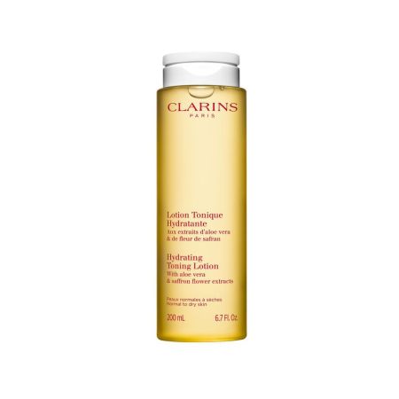 Clarins Lotion Tonique Hydratante Loción tónica hidratante restaura el equilibrio de la microbiota cutánea piel suave y fresca 200 ml