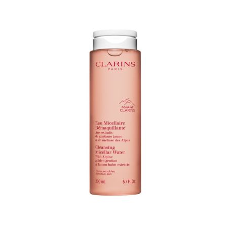 Clarins Eau Micellaire Démaquillante Agua micelar desmaquillante fluida y fresca con hierbas alpinas 200 ml