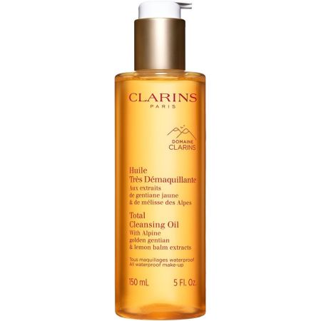 Clarins Huile Très Désmaquillante Aceite desmaquillante elimina el maquillaje más intenso de manera suave piel radiante 150 ml